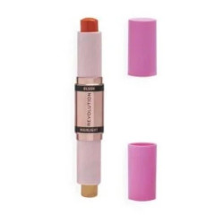 Revolution Blush & Highlighter Stick Duo - Coral Duo