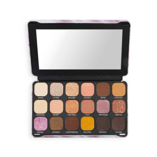Revolution - Eyeshadow Palette Forever Flawless - Nude Silk