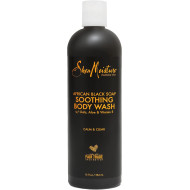 Shea Moisture African Black Soap Soothing Body Wash - 384ml