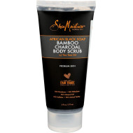 Shea Moisture Bamboo Charcoal Body Scrub 177ml