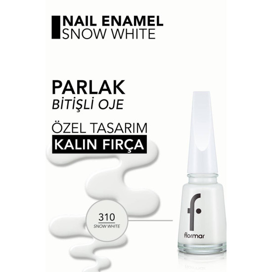 Nail Enamel – New - Snow White 310