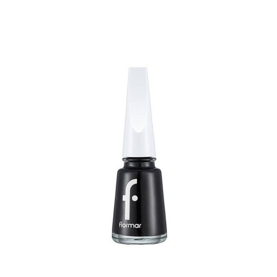 Flormar Nail Enamel Maxi Brush 313 Black Minimalism