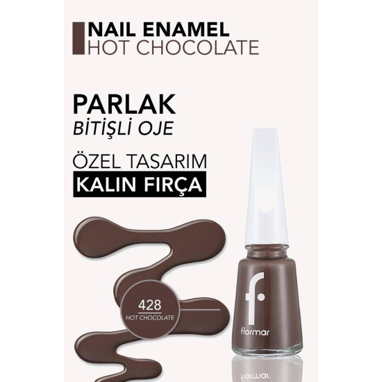 Nail Enamel – New - Hot Chocolate 428