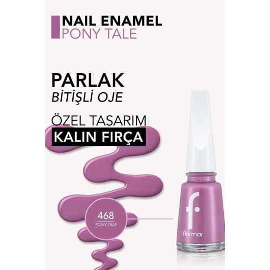 Nail Enamel – New - Pony Tale 468