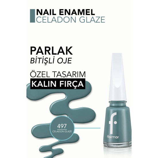 FLORMAR  NAIL  ENAMEL 497