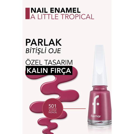 FLORMAR  NAIL  ENAMEL 501