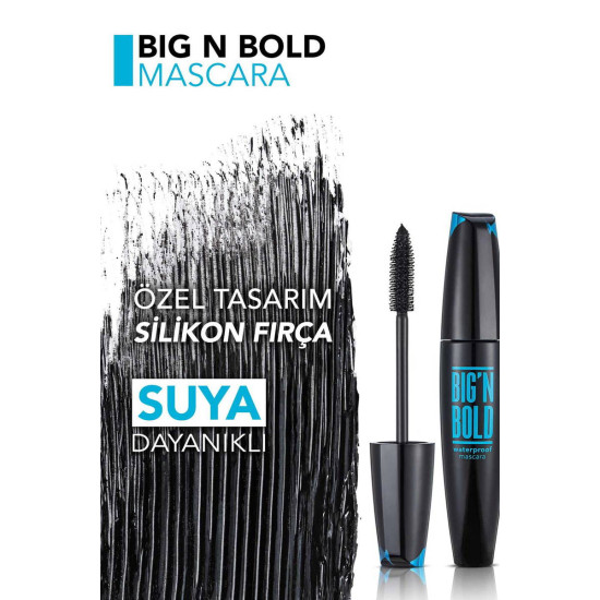 Big’N Bold Waterproof Mascara