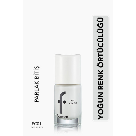 Flormar Full Color Nail Polish - FC01: Captivating Color and Long-Lasting Shine