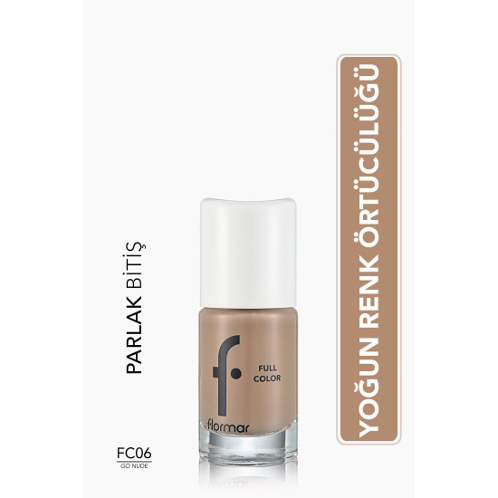 Full Color Nail Enamel – New - Go Nude 06