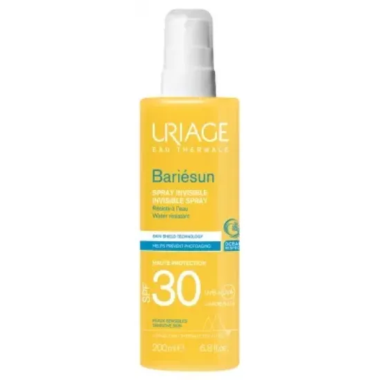 Uriage Bariésun بخاخ غير مرئي بتقنية حماية البشرة SPF30 - 200 مل Uriage Bariésun بخاخ غير مرئي بتقنية حماية البشرة SPF30 - 200 مل