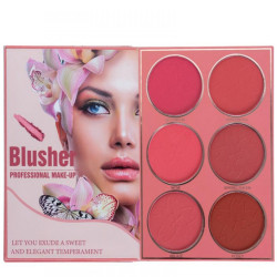 Christine 3-in-1 Palette Notebook Eyeshadow + Highlighter + Blush - CH-K2308