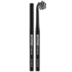 DIVAGE Waterproof Eyeliner & Kajal No. 1 – Intense Black