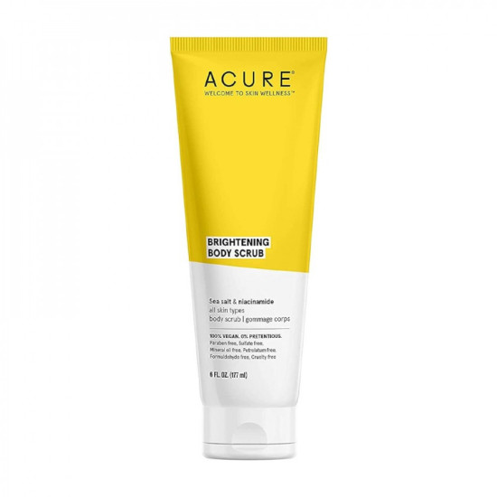 Acure Brightening Body Scrub with Sea Salt and Niacinamide Acure Brightening Body Scrub with Sea Salt and Niacinamide
